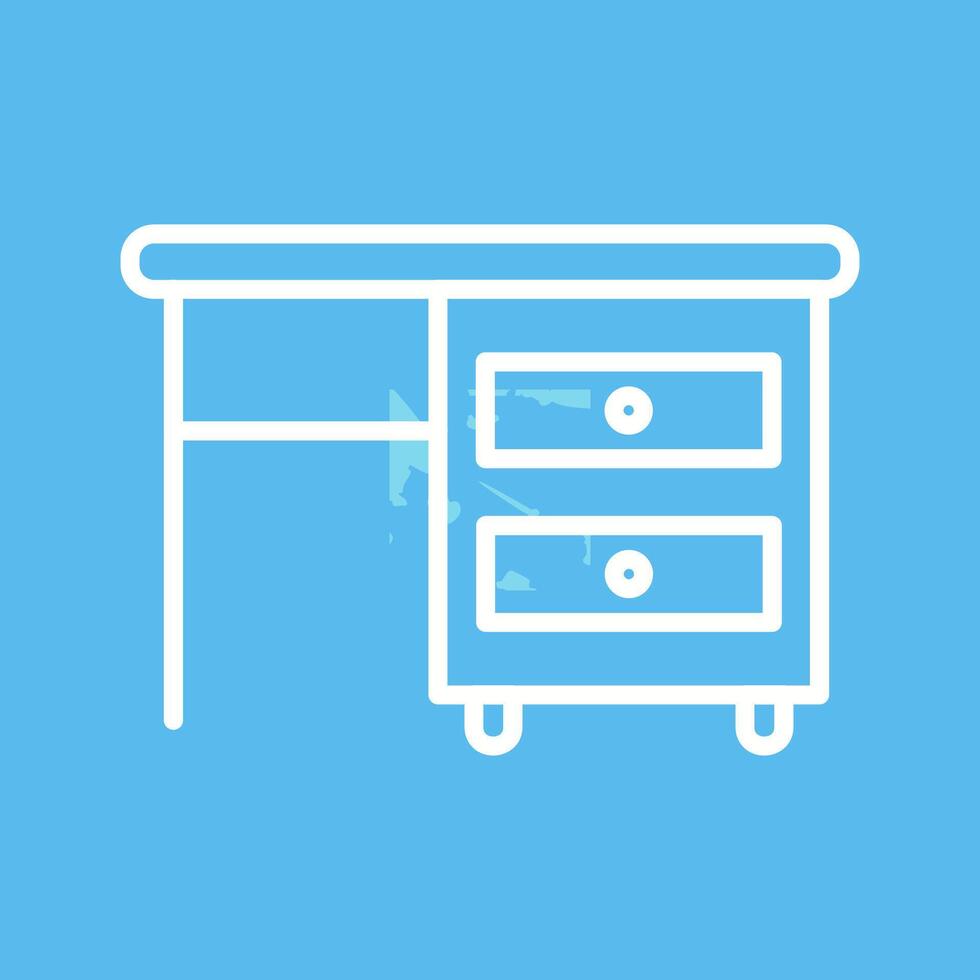 Table with Drawers I Vector Icon