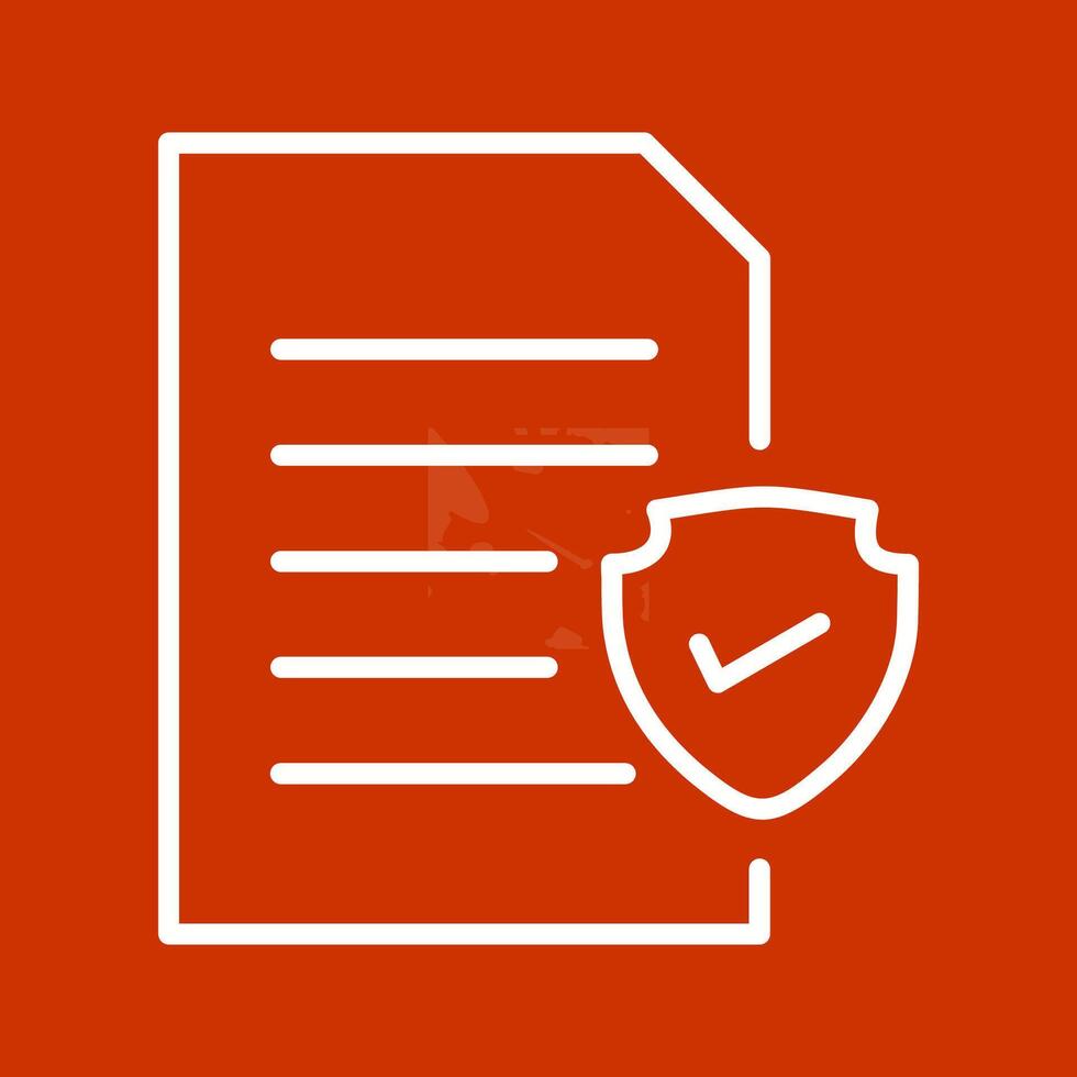 File Protection Vector Icon