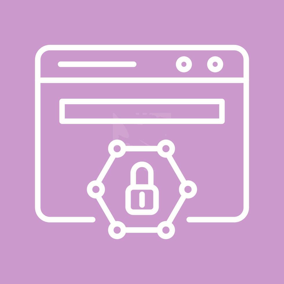 Web Protected Vector Icon