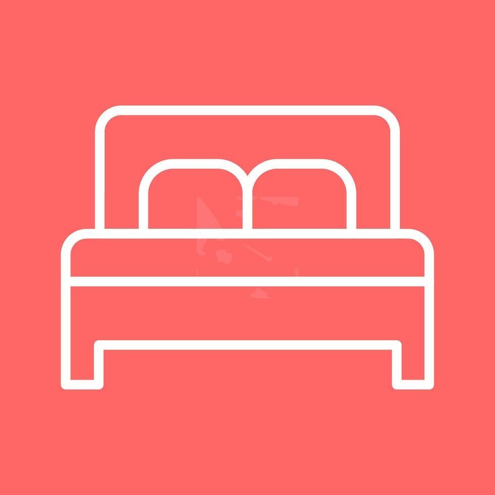 Double Bed II Vector Icon