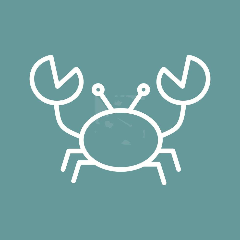Crab Vector Icon