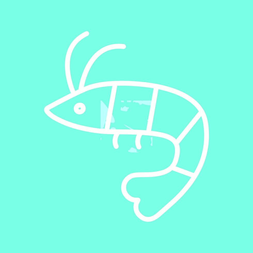 Shrimp Vector Icon