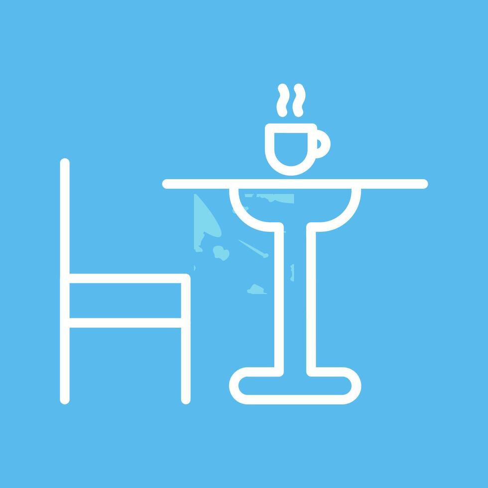 Tea Table Vector Icon