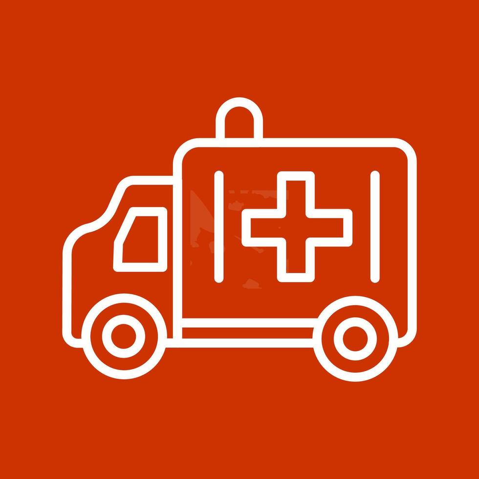 Ambulance Vector Icon