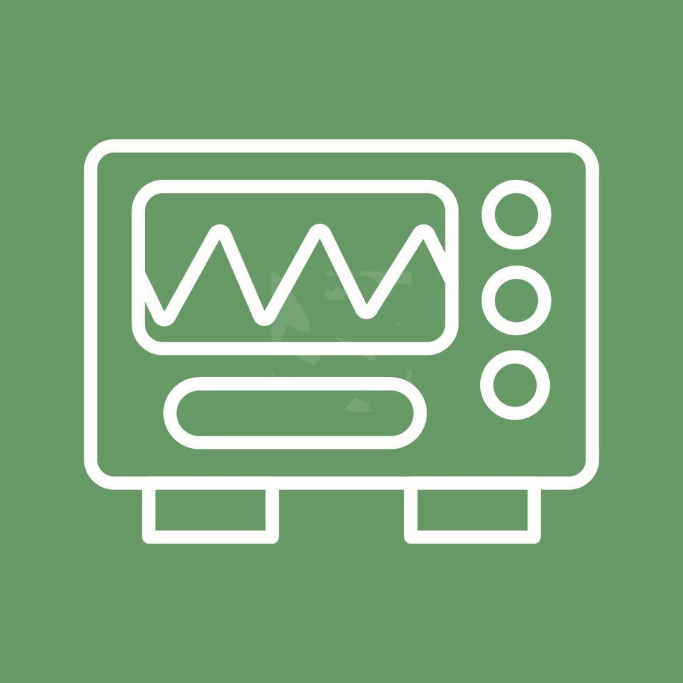 Oscilloscope Vector Icon