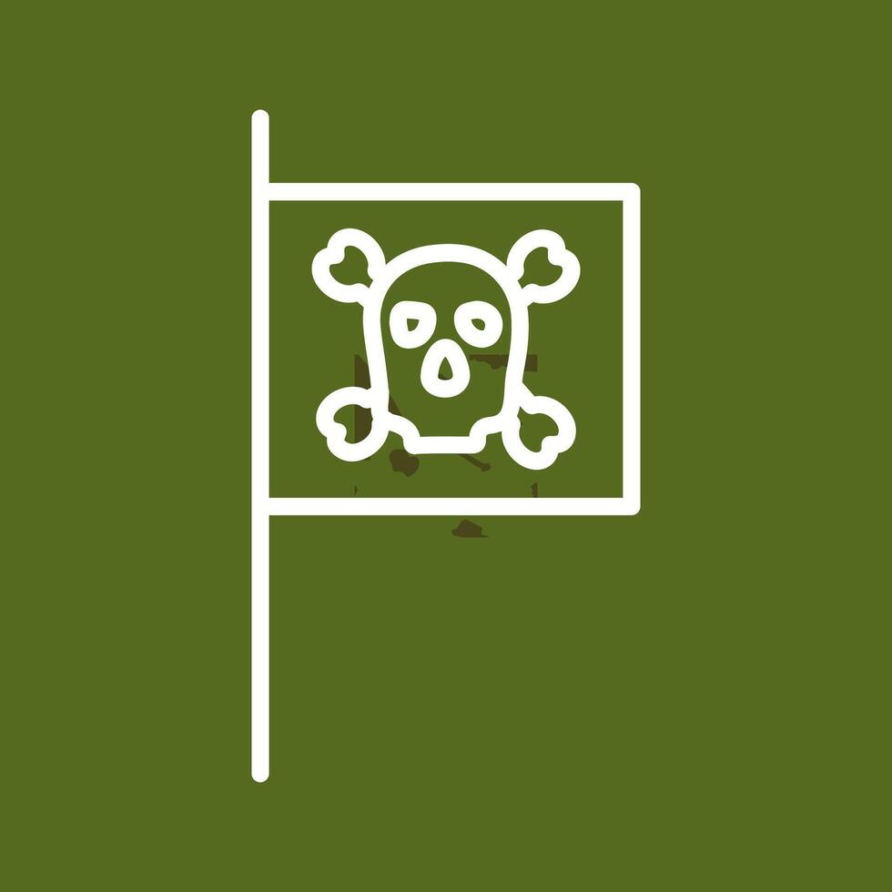 PIrate Flag I Vector Icon