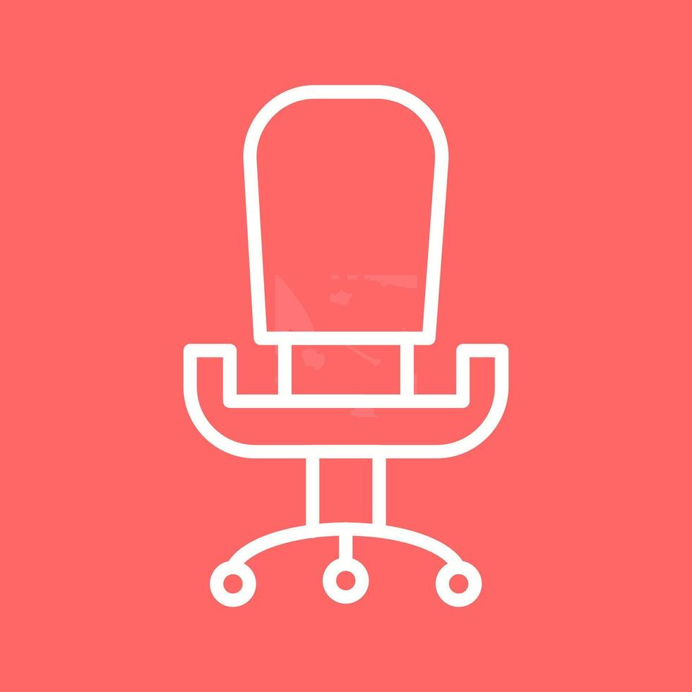 Office Chair III Vector Icon