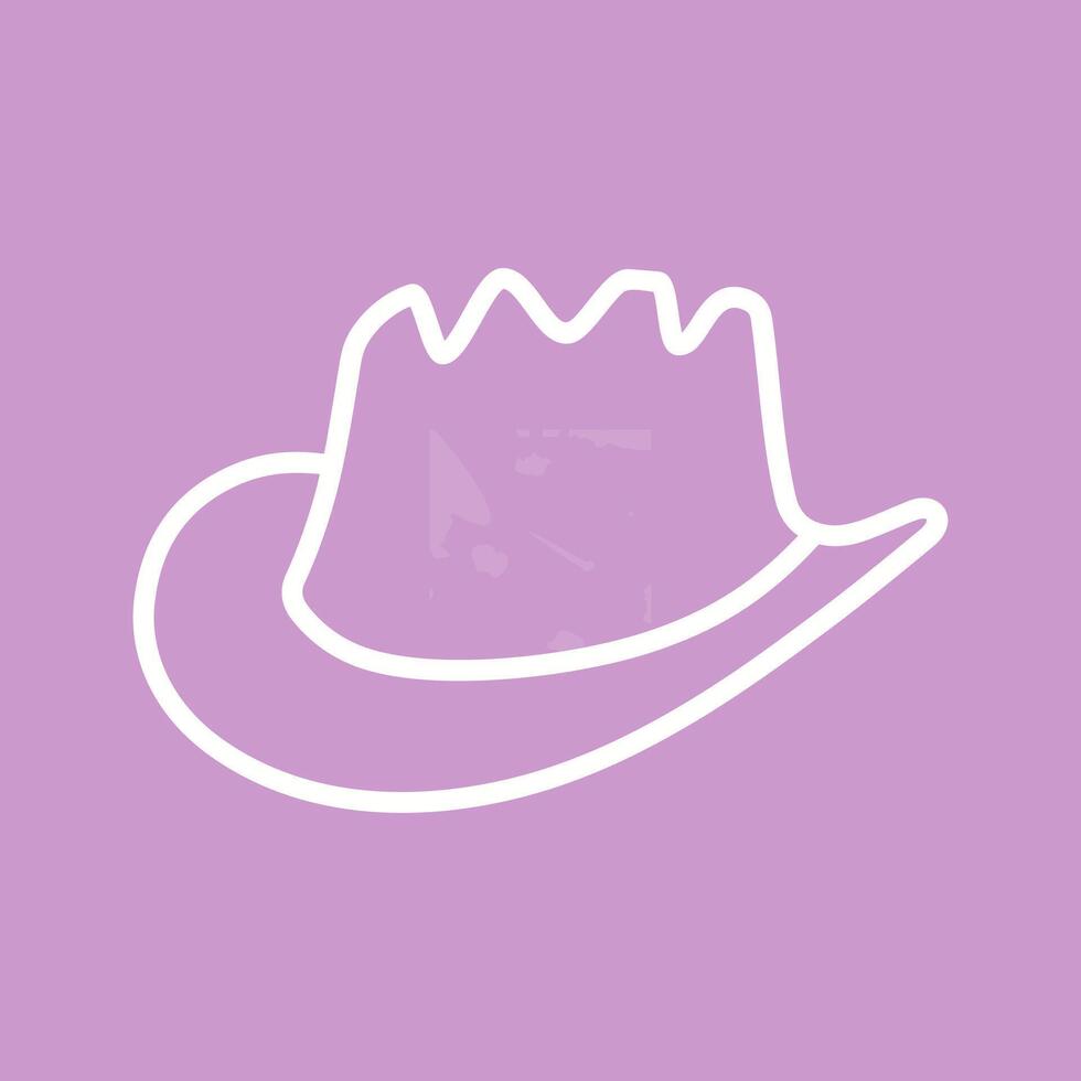 Cowboy Hat Vector Icon
