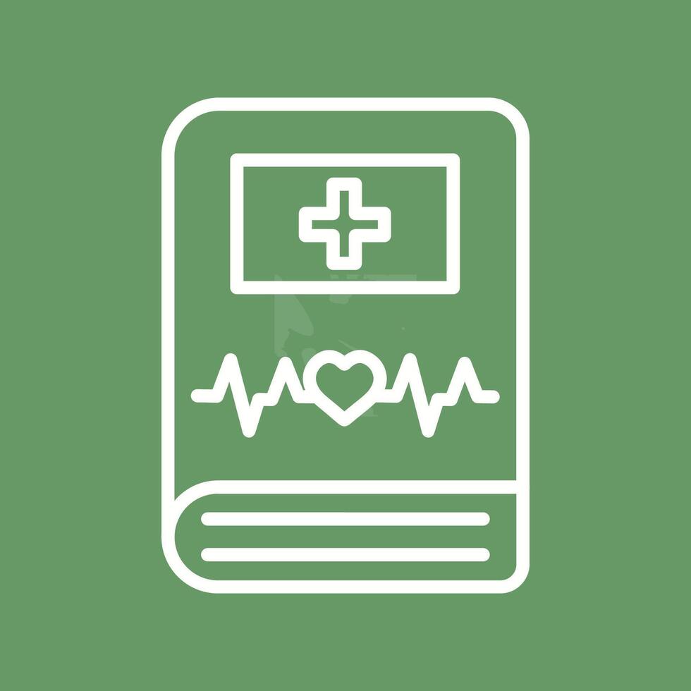 Medical Book Vector Icon