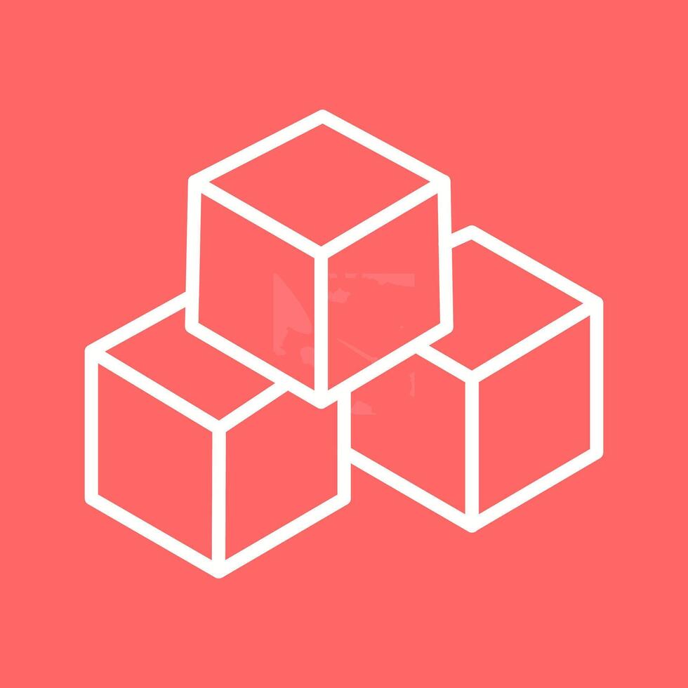 Block Vector Icon