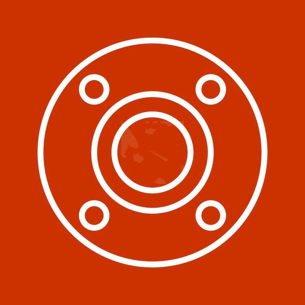 Flange Vector Icon