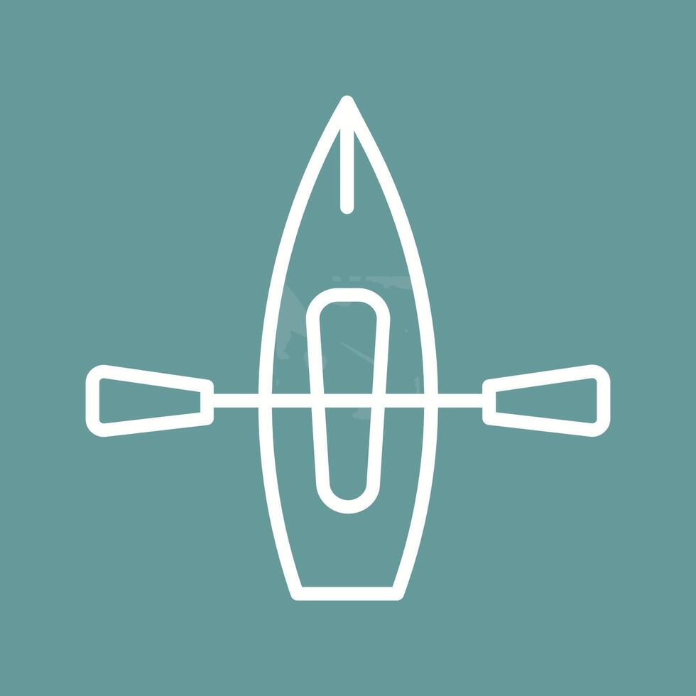 Kayak Vector Icon