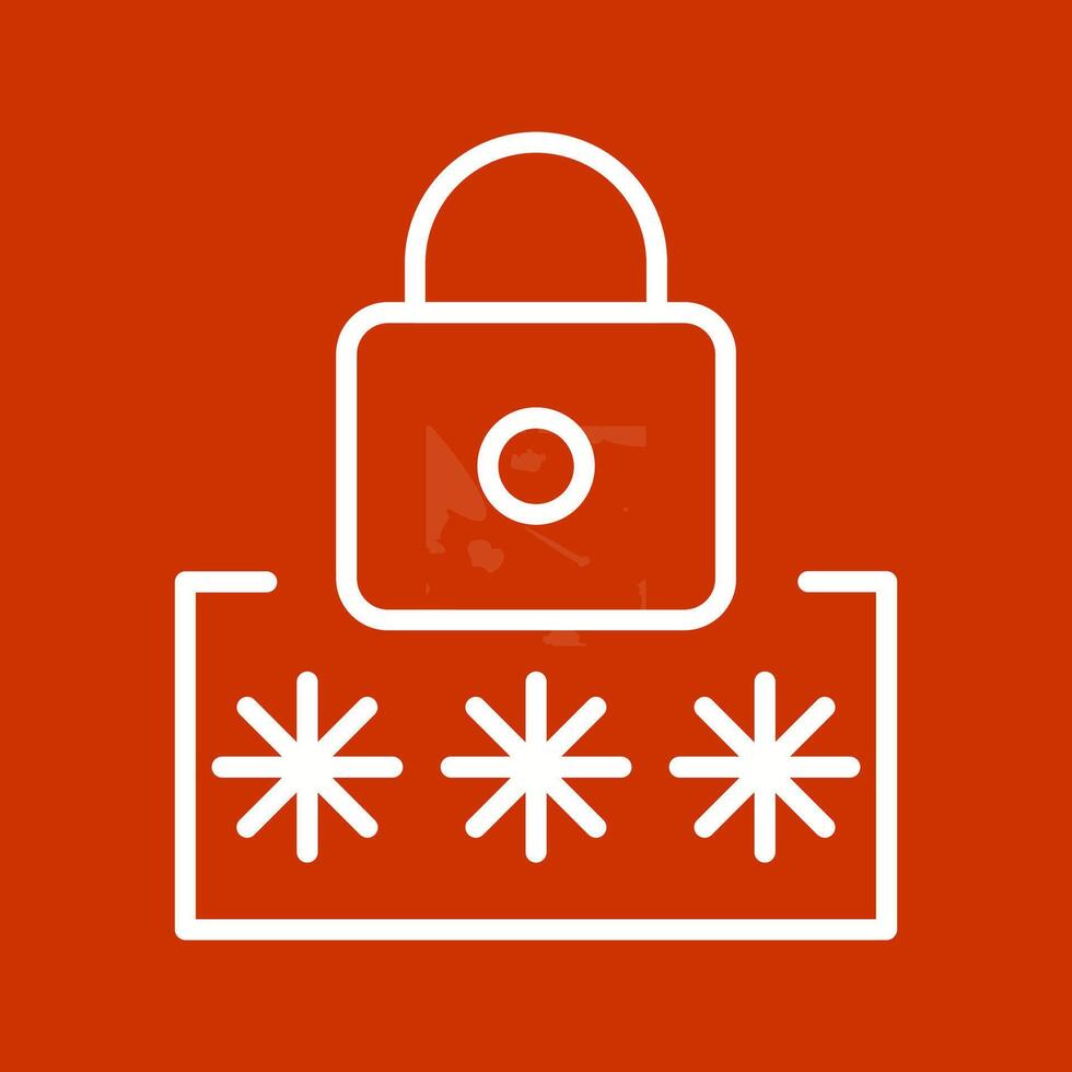 Pin Code Vector Icon