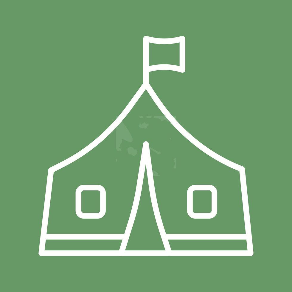 Tent Vector Icon