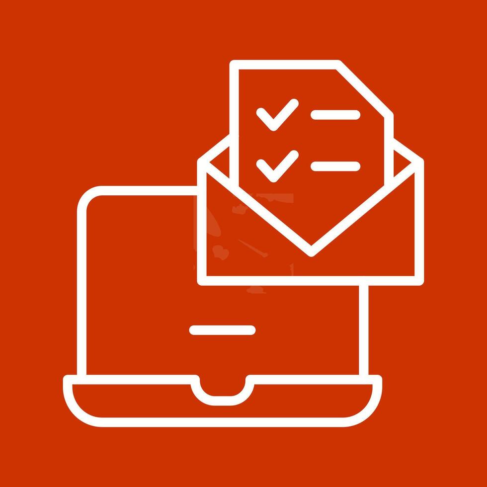 Distance Education Vector Icon