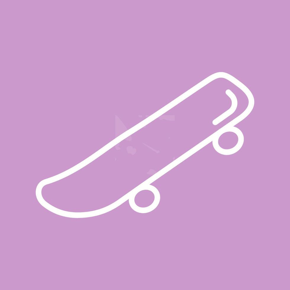 Skateboard Vector Icon