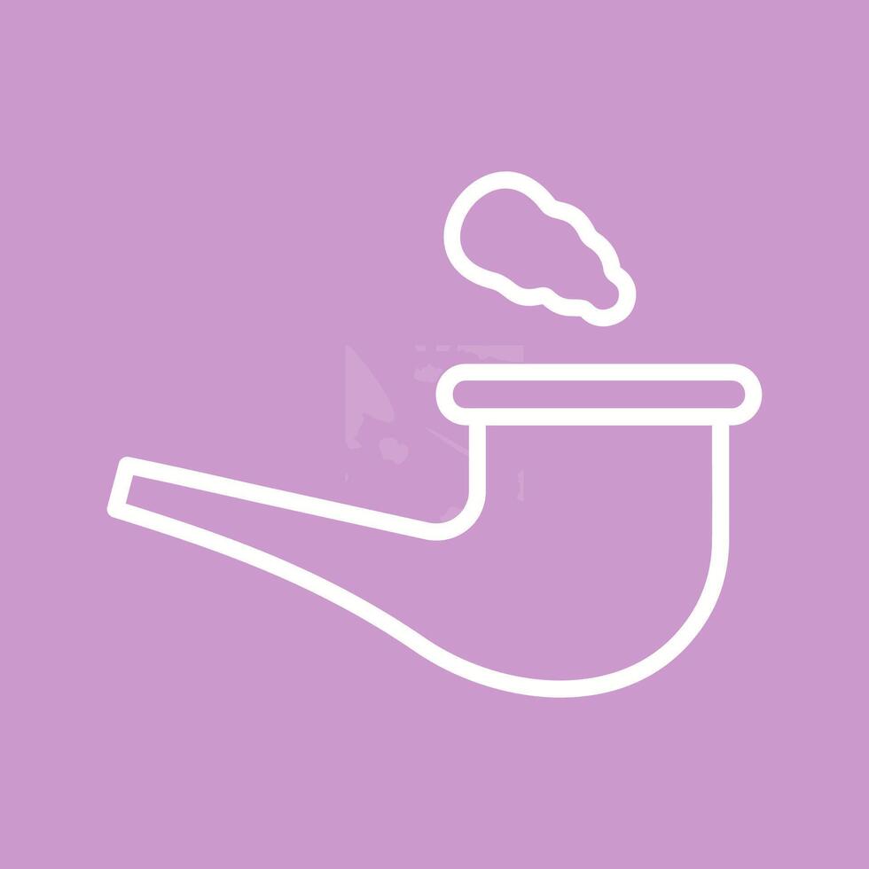 Smoke Pipe Vector Icon