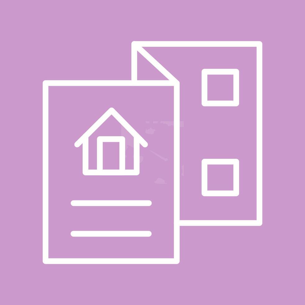 Brochure Vector Icon