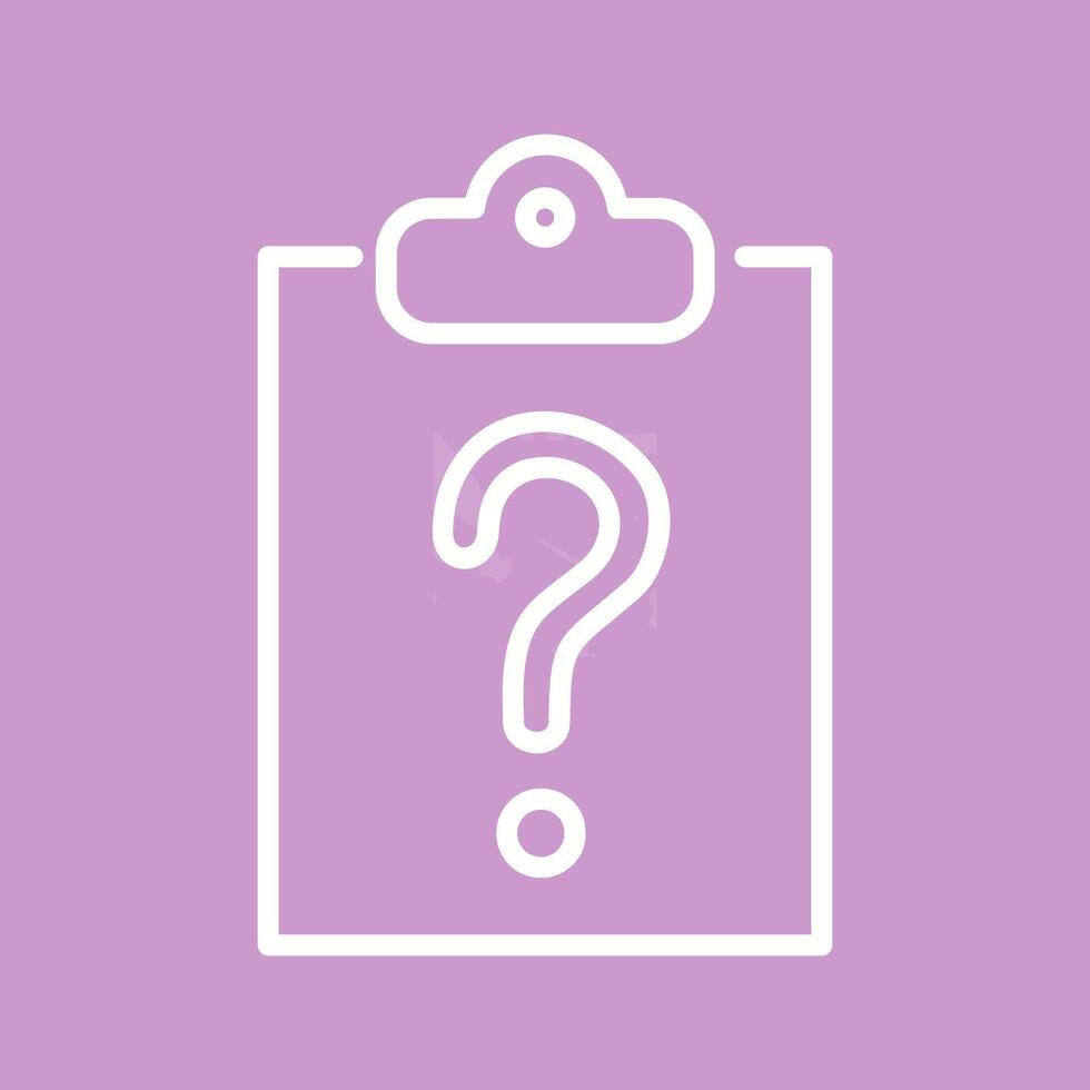 Question Vector Icon