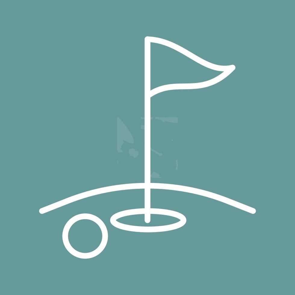 Golf Vector Icon