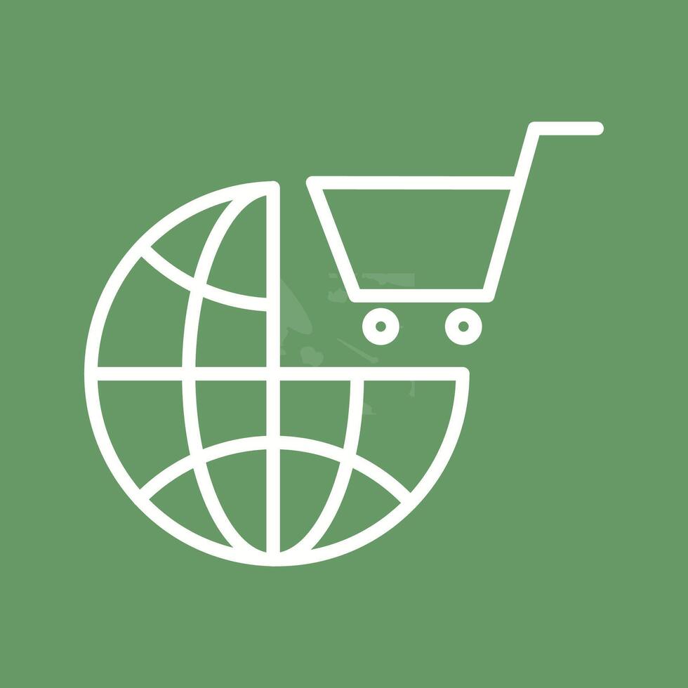 World Shopping Vector Icon