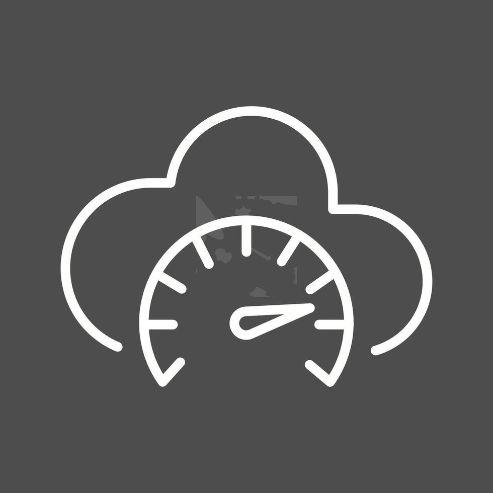 Speed Test Vector Icon