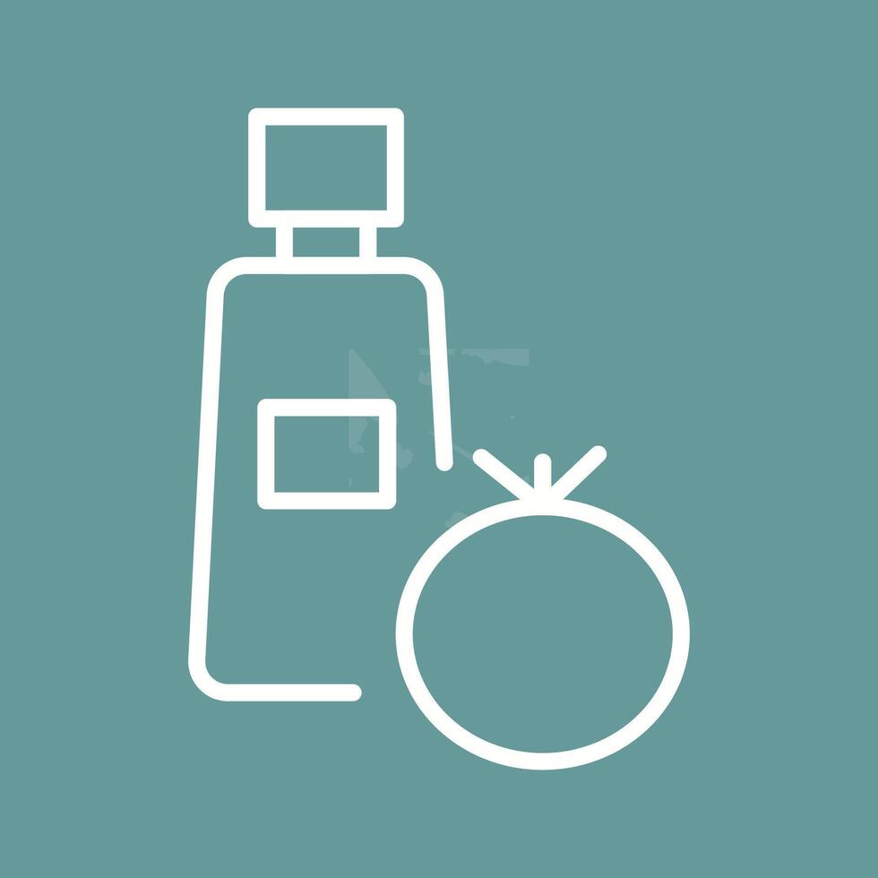 Tomato Ketchup Vector Icon