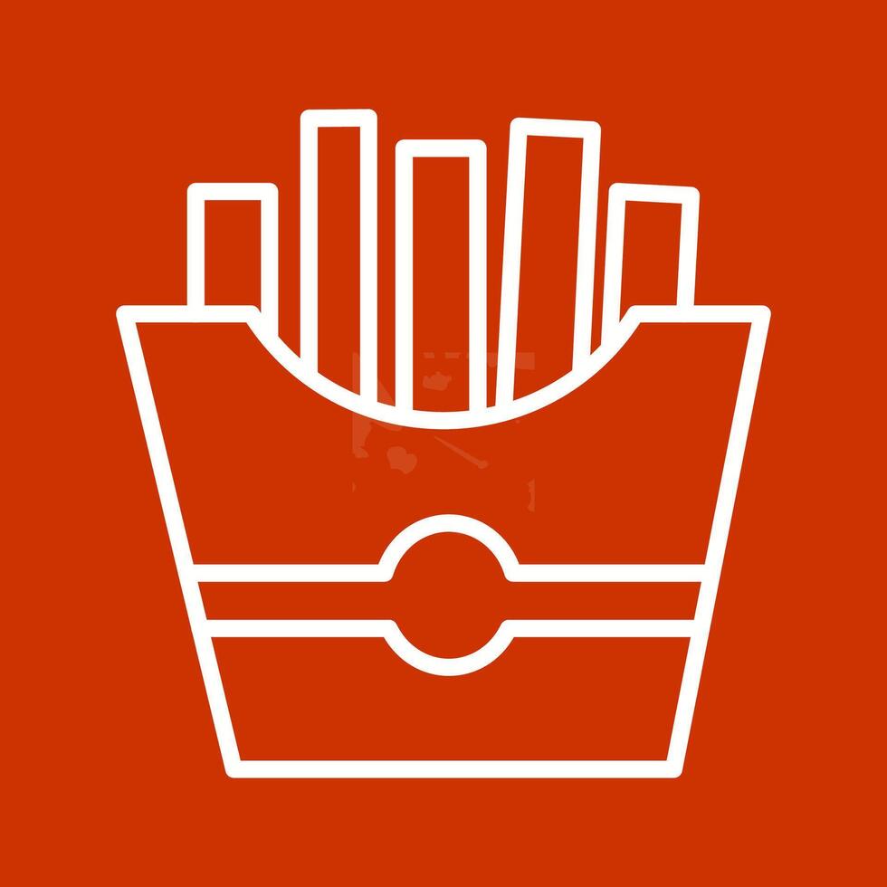French Fries Vector Icon