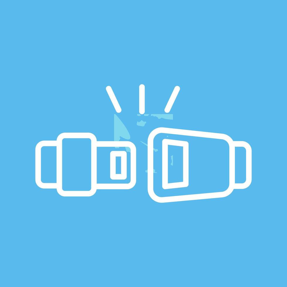 Seat Belt Vector Icon