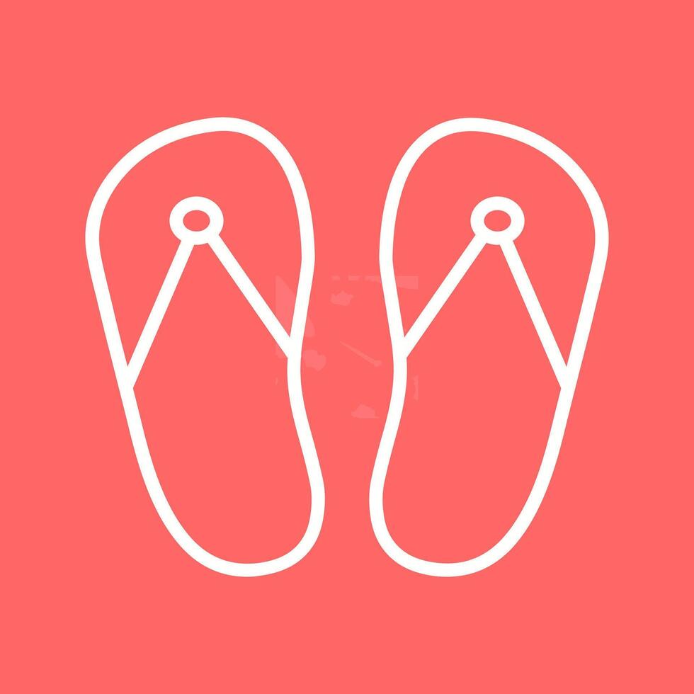 Slippers Vector Icon
