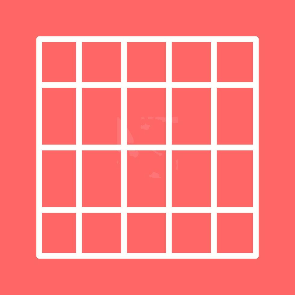 Table of Rates Vector Icon