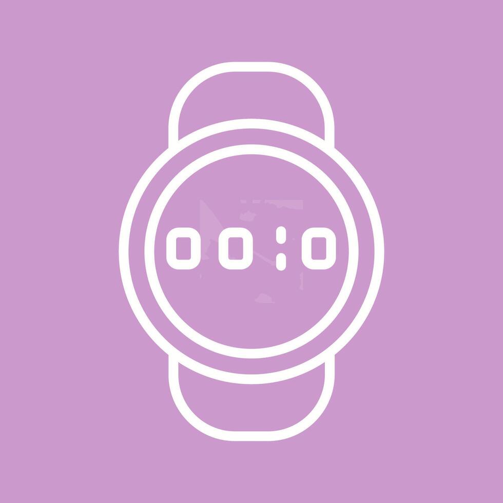 icono de vector de reloj deportivo