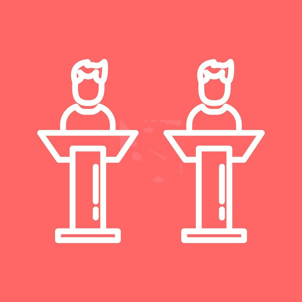 Debate Vector Icon