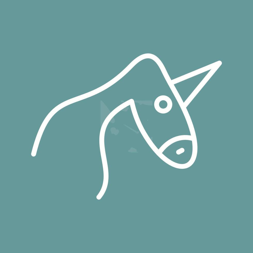 Unicorn Vector Icon