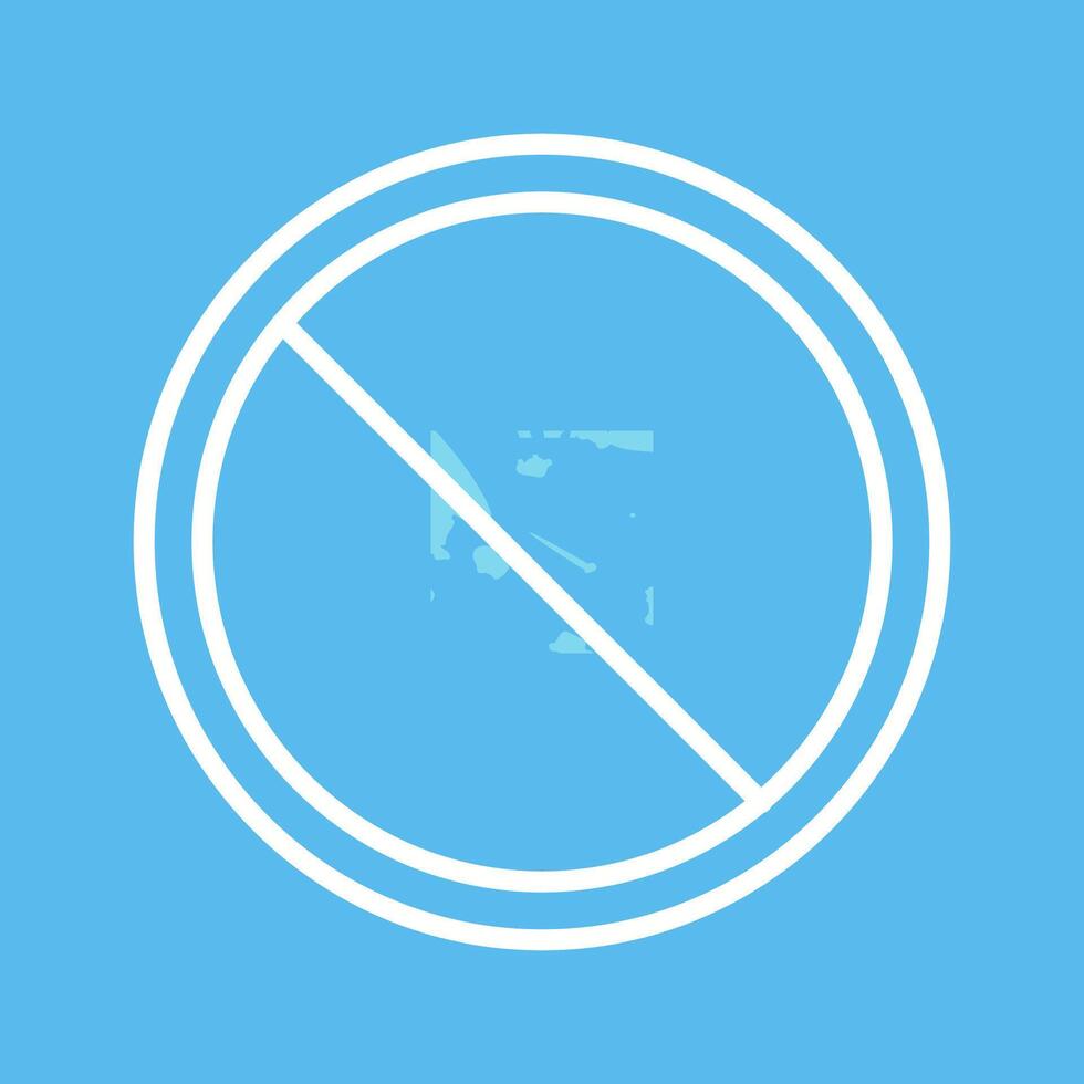 Prohibited Vector Icon