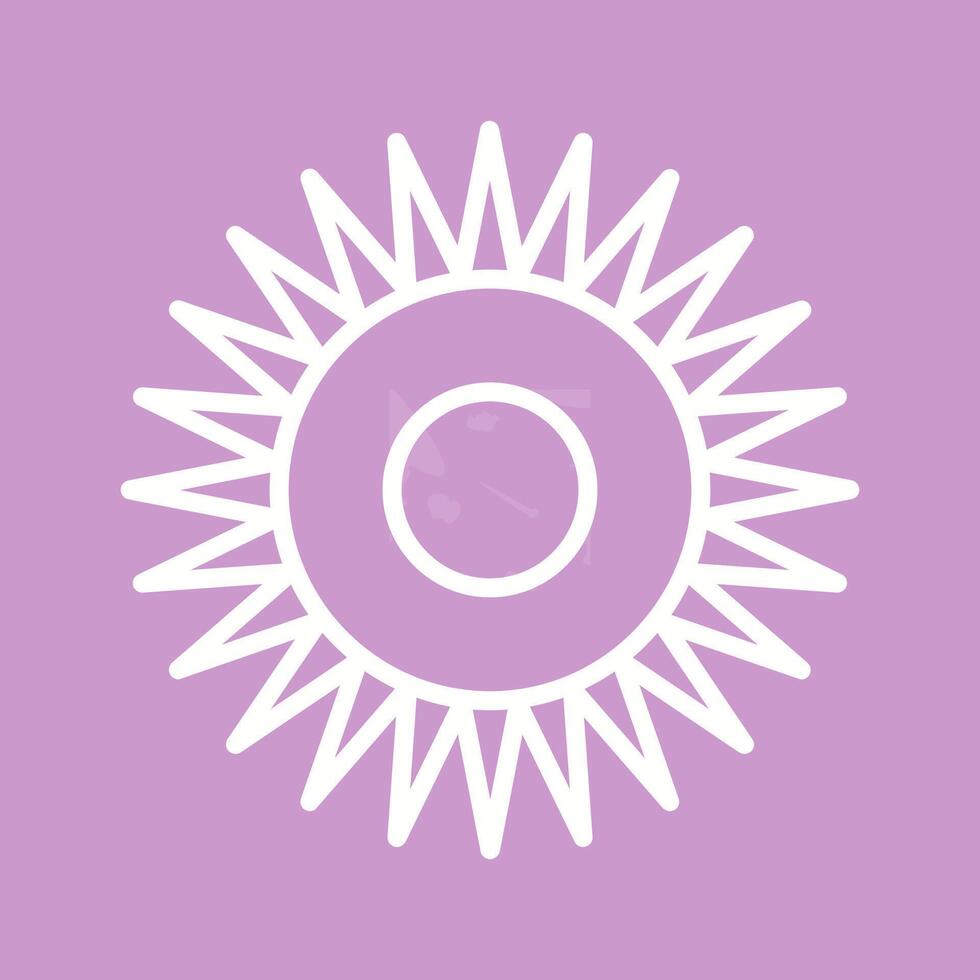 Optical Radiation Vector Icon