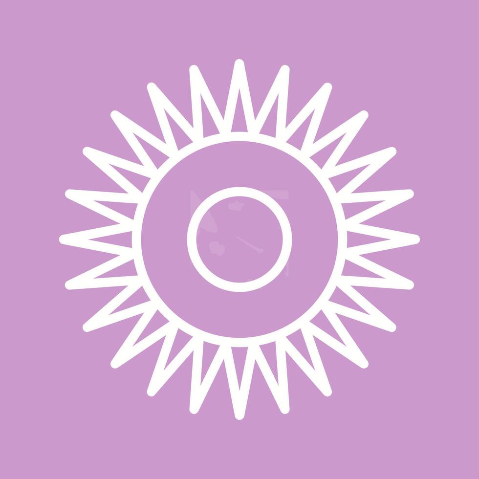 Optical Radiation Vector Icon