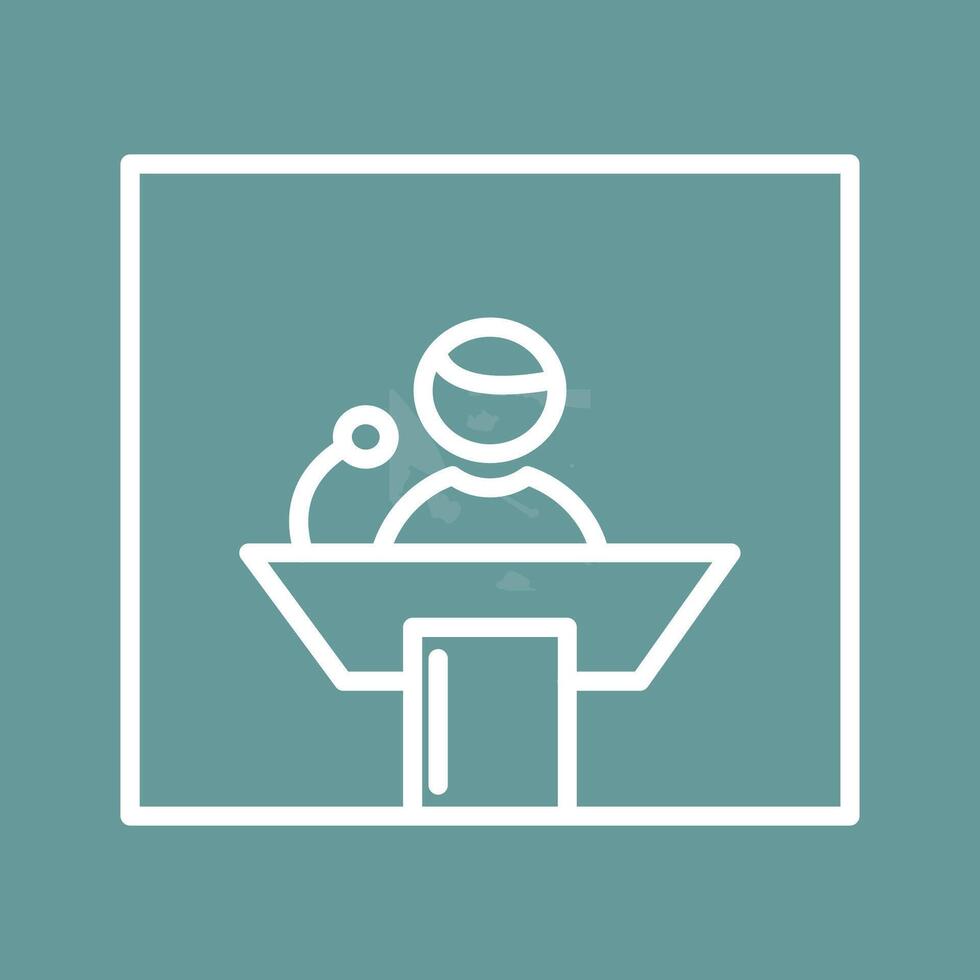 Candidate Banner Vector Icon