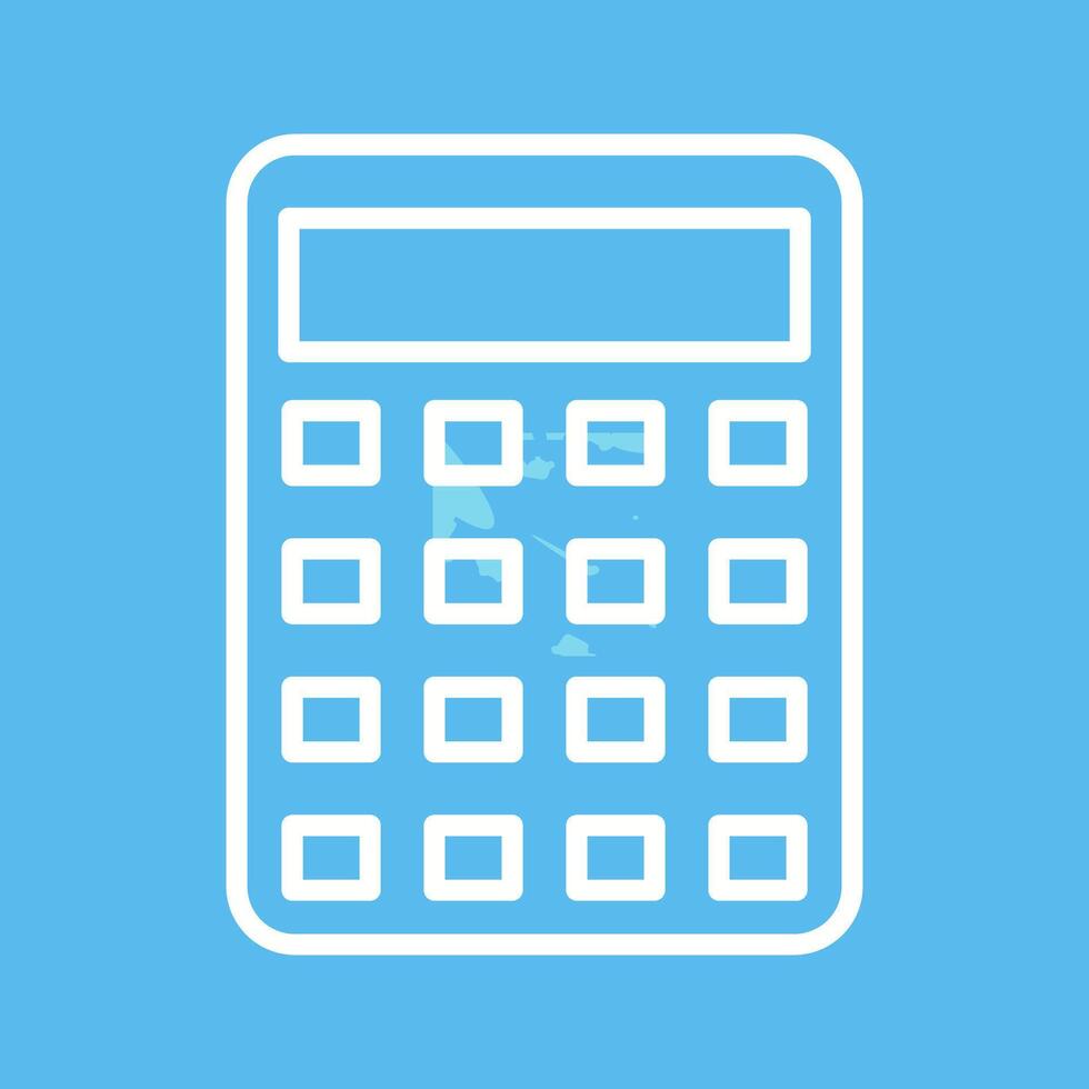 icono de vector de calculadora