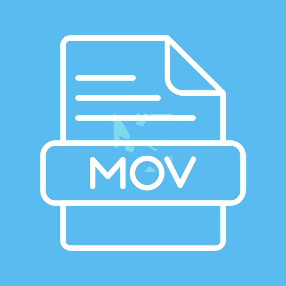 MOV Vector Icon