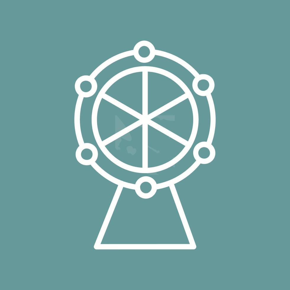 Ferris Wheel Vector Icon