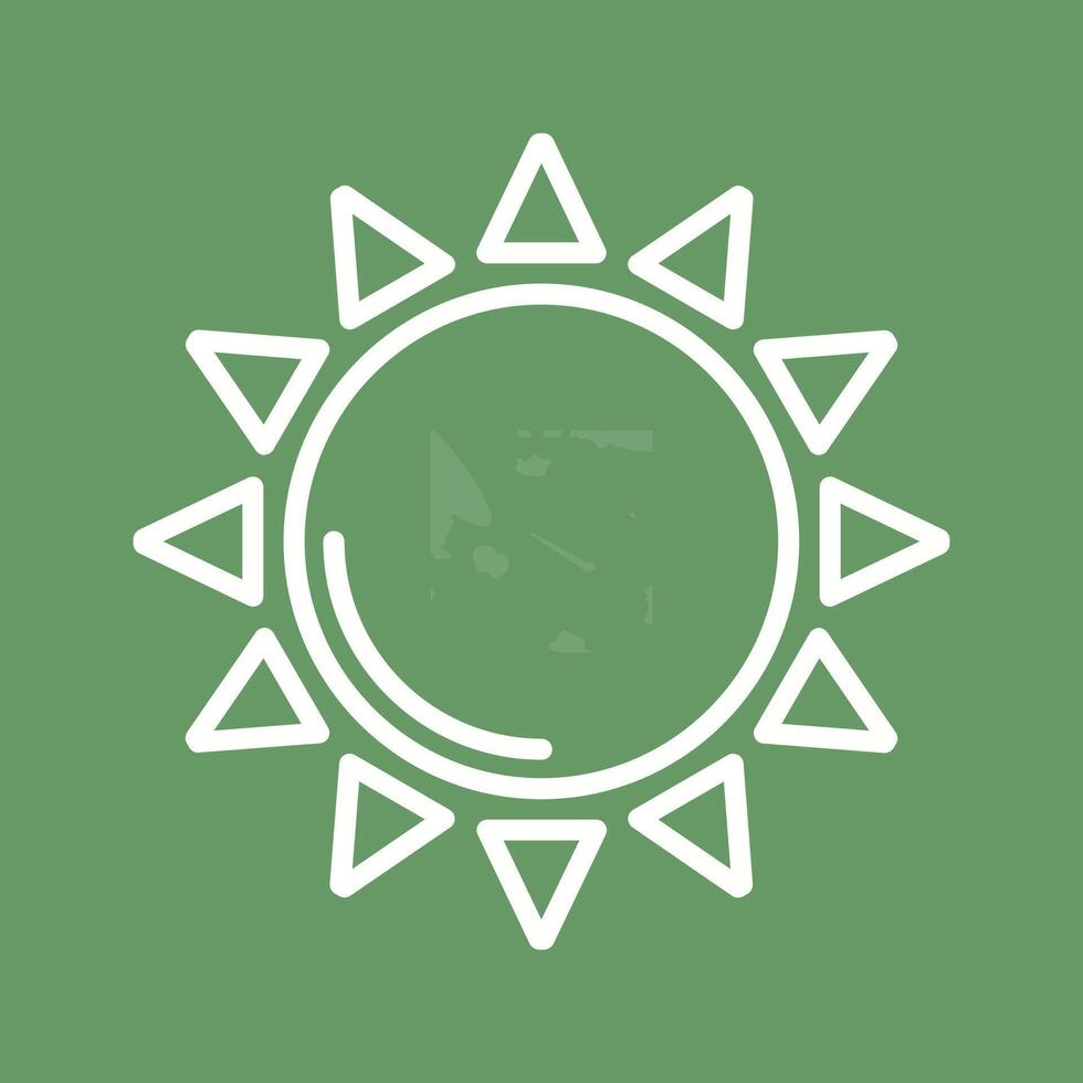 Sun Vector Icon