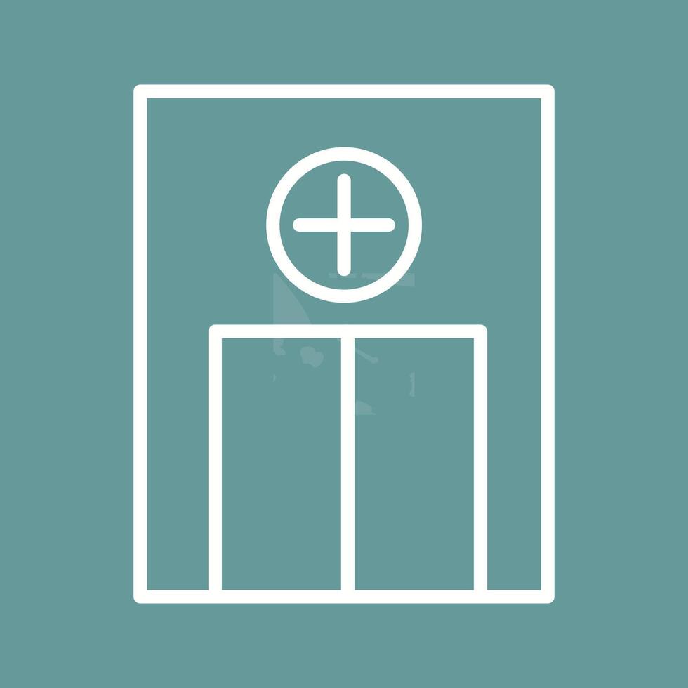 Emergency Room Vector Icon