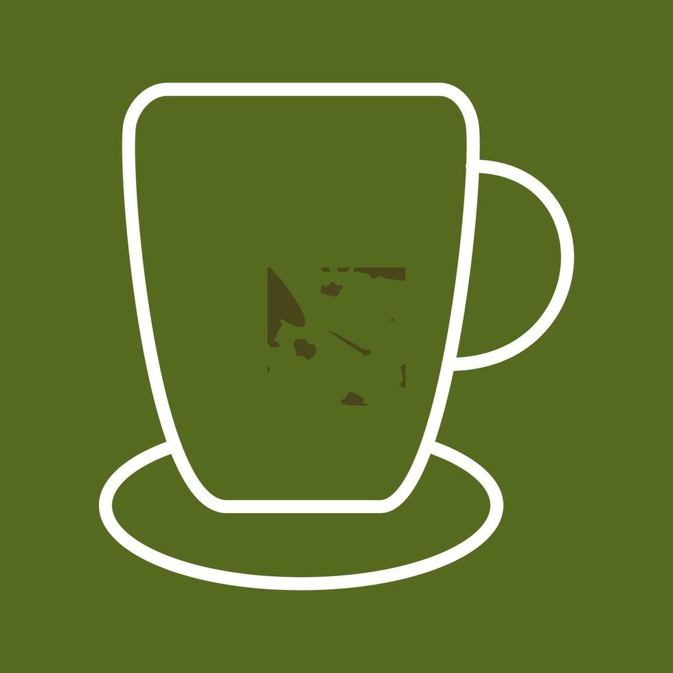 icono de vector de taza de té