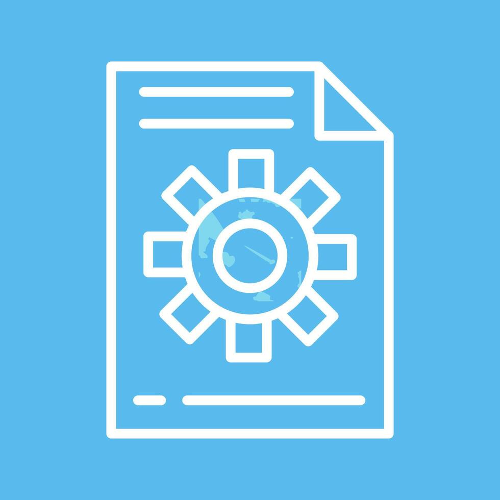 Content Management Vector Icon