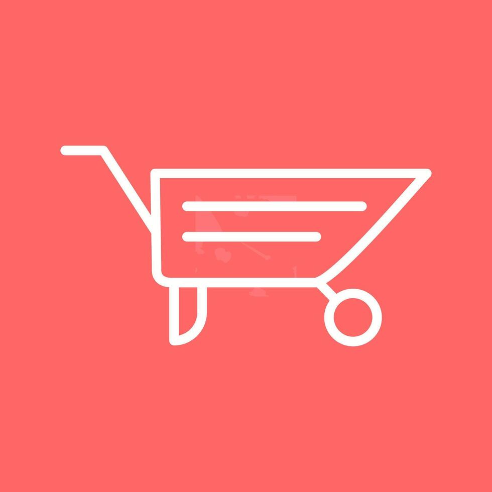 Garden Cart Vector Icon