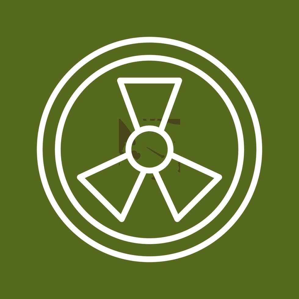 Radiation Vector Icon