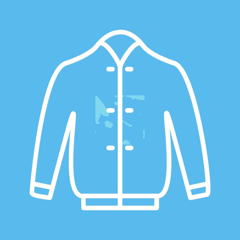Stylish Jacket Vector Icon