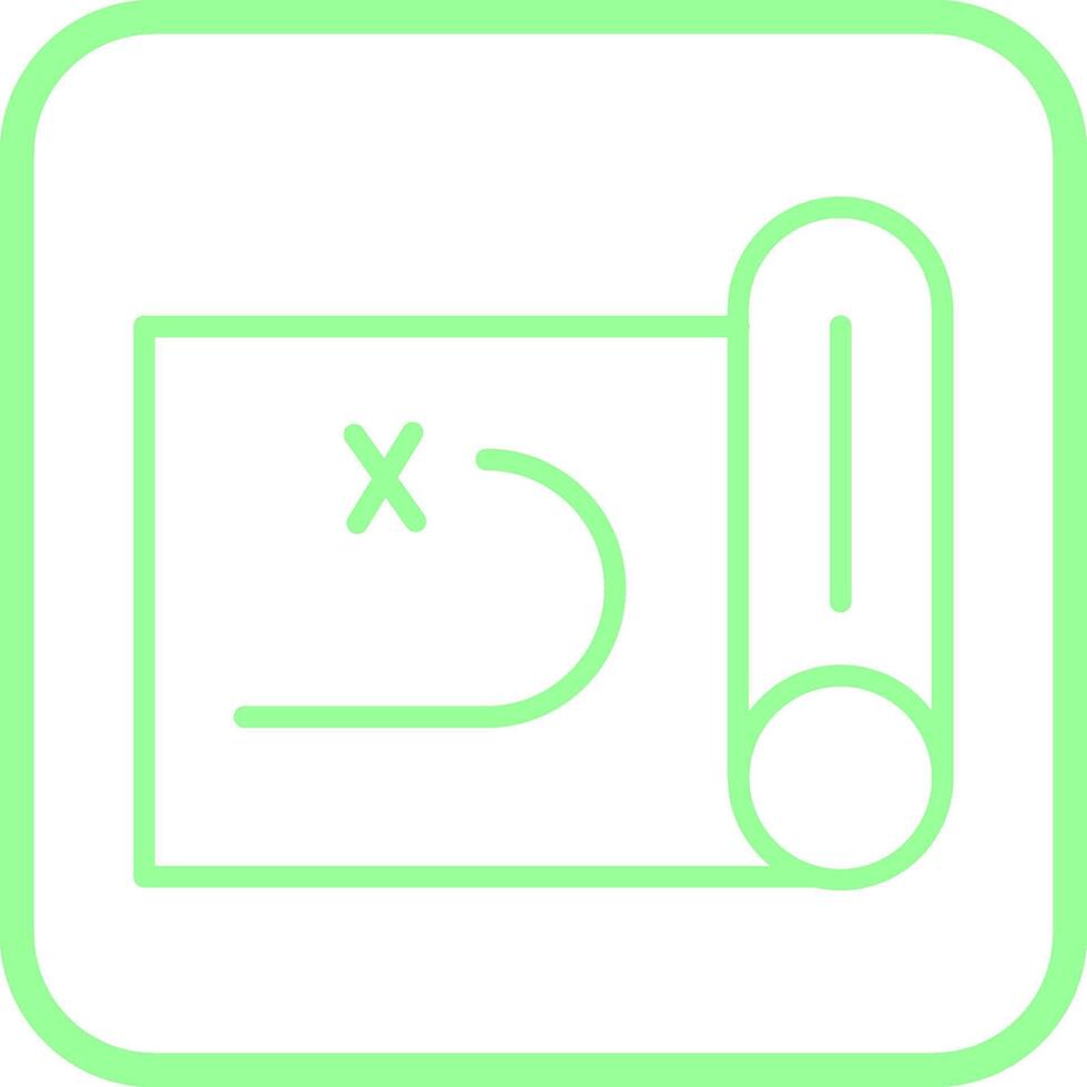 Treasure Map Vector Icon