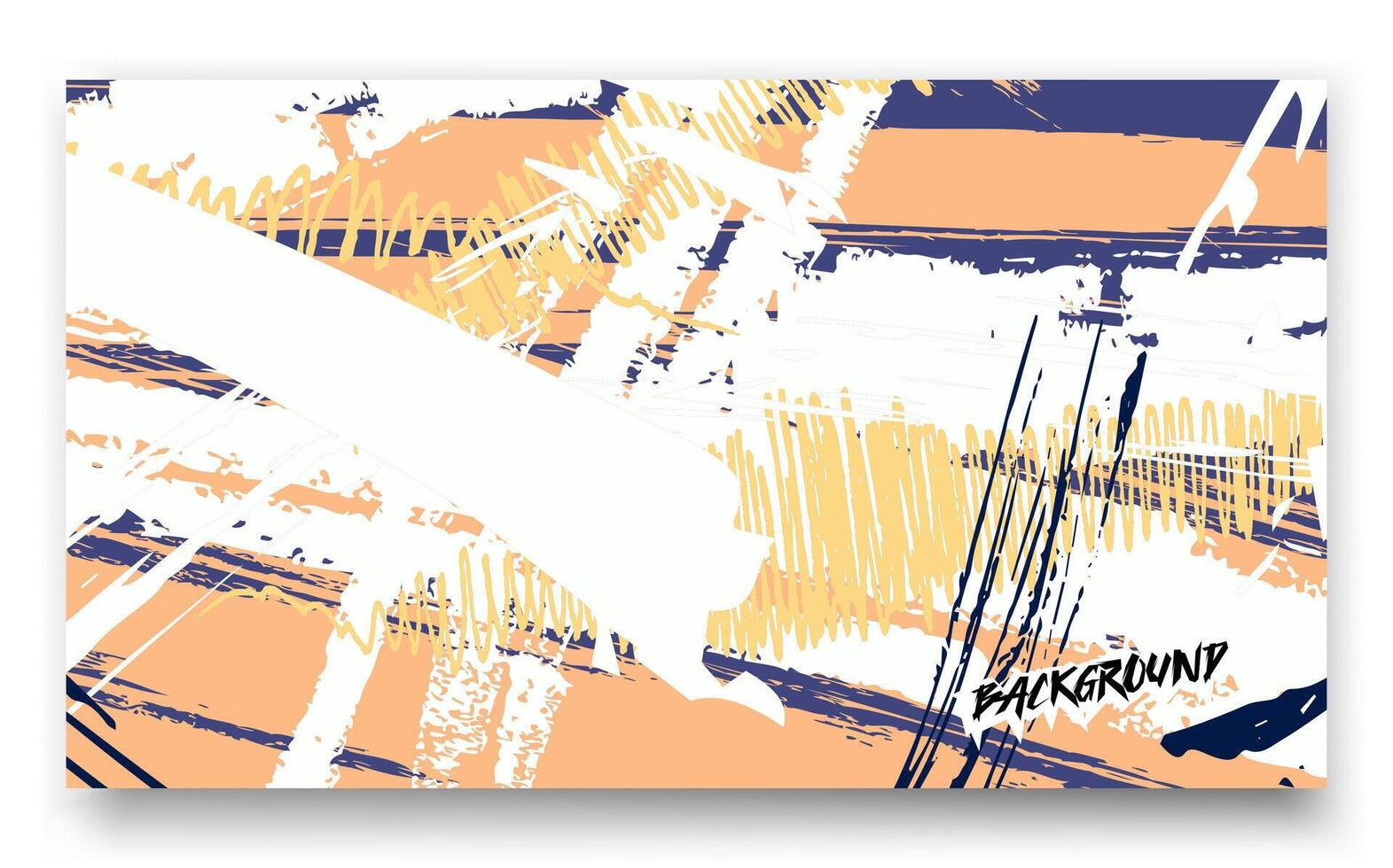 Colorful abstract background with brush strokes suitable for graphic design, social media posts, web design, and print materials. Vibrant and dynamic. vector